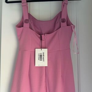 Hello Molly Strapless Dress in Soft Pink